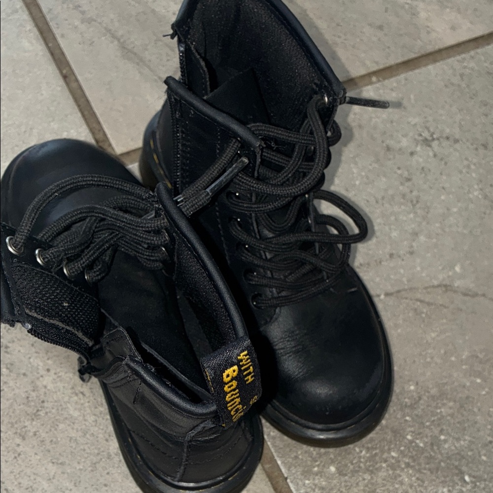 Dr. Martens Black Lace-Up Boots